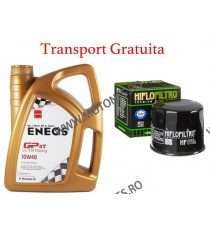 10W-40 Ulei de motor ENEOS GP4T ULTRA Racing E.GP10W40/4 4l + Cadou Filtru Hiflo Standard + Transport Gratuita EU0147301 Eneo...