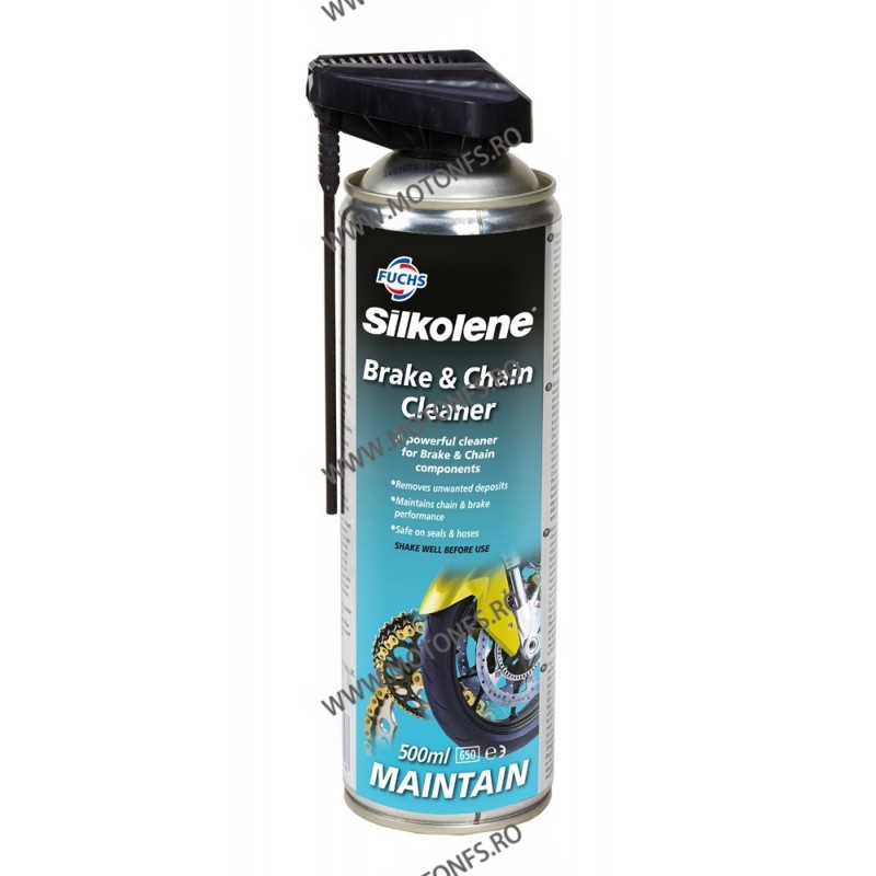 Cleaner SILKOLENE BRAKE/CHAIN 0,5 l 601398360 SILKOLENE SILKOLENE Prod Degresare 71,00 lei 63,90 lei 59,66 lei 53,70 lei -10%