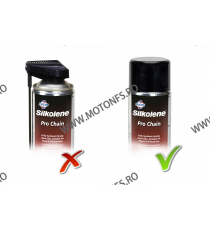 Spray lant SILKOLENE PRO CHAIN SPRAY   0,5 l 601398919 SILKOLENE SILKOLENE Ungere Lanturi 94,00 lei 84,60 lei 78,99 lei 71,09...