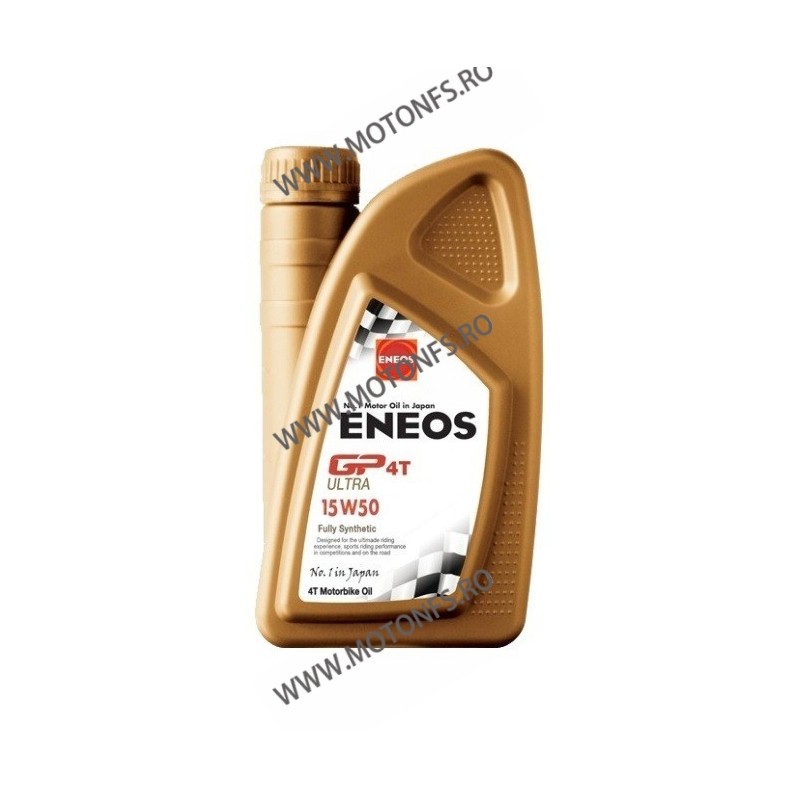 15W-50 Ulei de motor ENEOS GP4T Ultra Enduro E.GP15W50/1 1l EU0145401 Eneos Motor oil ENEOS 15W-50 92,00 lei 82,80 lei 77,31 ...