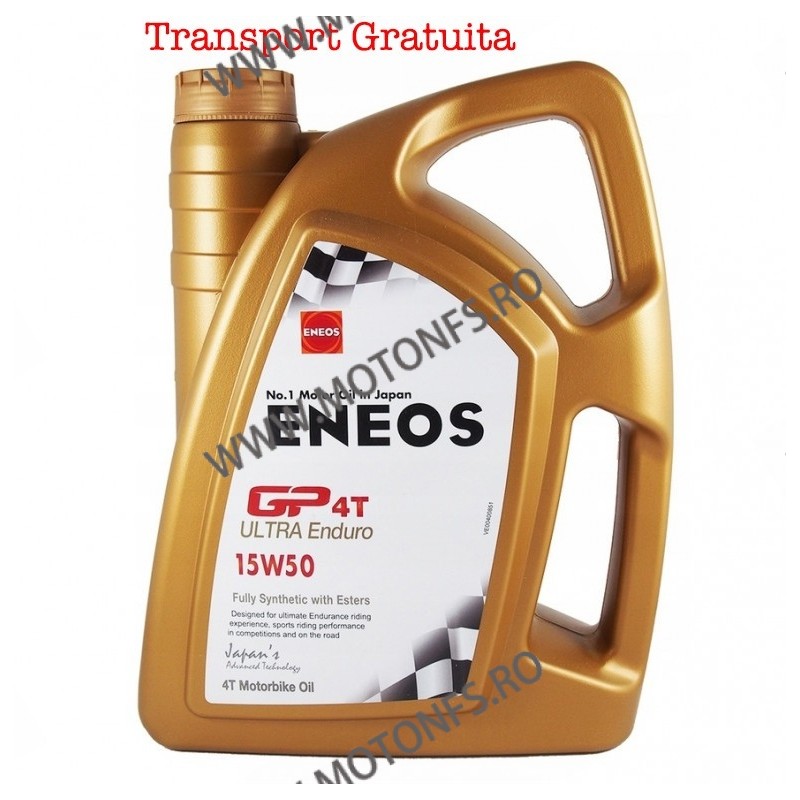 15W-50 Ulei de motor ENEOS GP4T Ultra Enduro E.GP15W50/4 4l Transport Gratuita EU0145301 Eneos Motor oil ENEOS 15W-50 360,00 ...