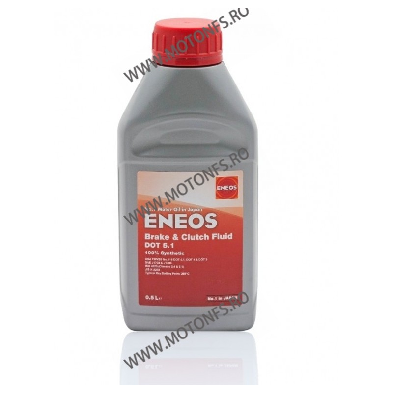 DOT5.1 Lichid de frana ENEOS Brake & Clutch Fluid E.BCDOT5.1 500ml 0,5l EU0307297 Eneos Motor oil ENEOS DOT 5.1 43,00 lei 38,...