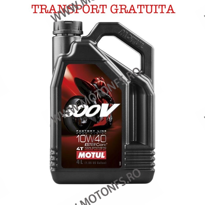 ULEI MOTUL 300V 10W40 RACING 4L + TRANSPORT GRATUITA  5GLXQ M4-121  MOTUL 10W-40 358,00 lei 358,00 lei 300,84 lei 300,84 lei