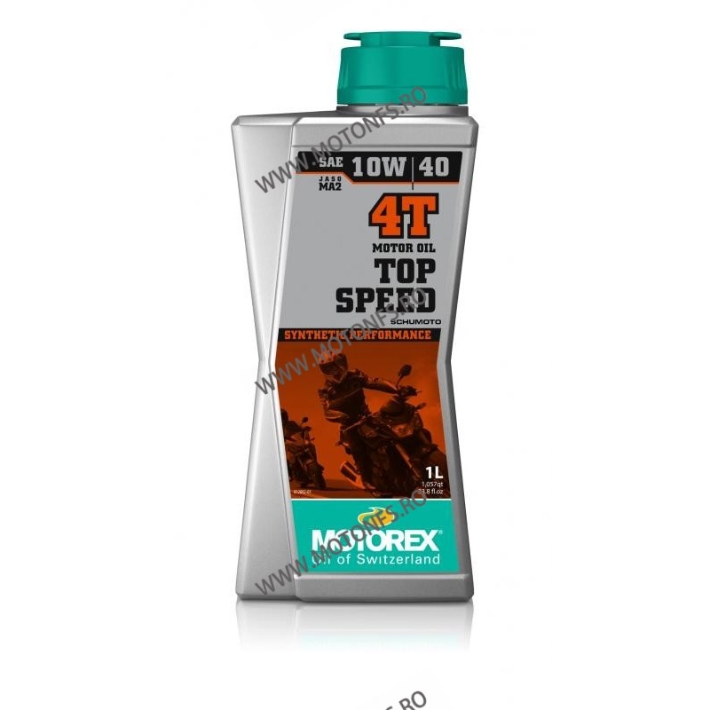 MOTOREX - TOP SPEED 10W40 - 1L 940-224 MOTOREX MOTOREX 10W-40 70,00 lei 70,00 lei 58,82 lei 58,82 lei