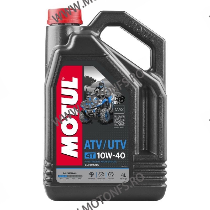 MOTUL - ATV UTV 10W40 - 4L M5-879  MOTUL 10W40 ATV 210,00 lei 210,00 lei 176,47 lei 176,47 lei