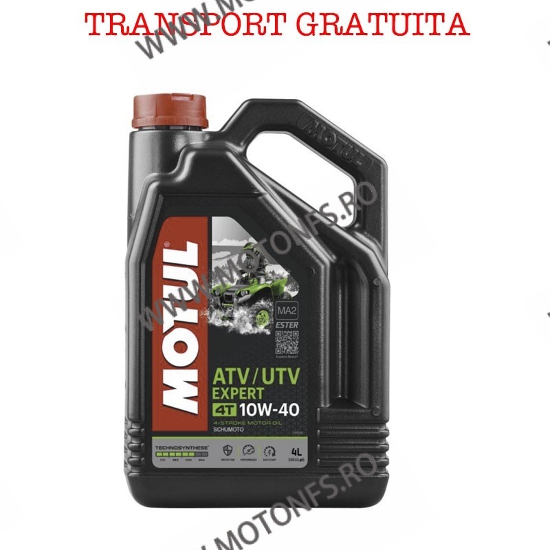 MOTUL - ATV UTV EXPERT 10W40 - 4L + TRANSPORT GRATUITA M5-939  MOTUL 10W40 ATV 280,00 lei 280,00 lei 235,29 lei 235,29 lei