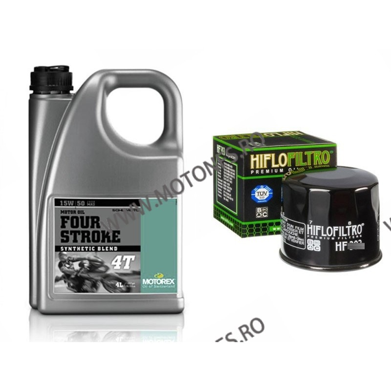 MOTOREX - FOUR STROKE 15W50 - 4L + FILTRU ULEI GRATUIT (MAX 30 RON RETAIL) 940-965 MOTOREX 15W-50 198,00 lei 198,00 lei 166,... MOTOREX - FOUR STROKE 15W50 - 4L + FILTRU ULEI GRATUIT (MAX 30 RON RETAIL) 940-965 MOTOREX 15W-50 198,00 lei 198,00 lei 166,...