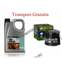 MOTOREX - TOP SPEED 15W50 - 4L + FILTRU ULEI GRATUIT (MAX 30 RON RETAIL) +TRANSPORT GRATUITA 940-275  MOTOREX 15W-50 280,00 l...