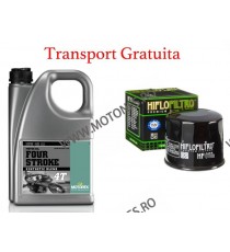 MOTOREX - FOUR STROKE 10W40 - 4L + Hiflo filtru standard Cadou + Transport Gratuita 940-955  MOTOREX 10W-40 215,00 lei 215,00...