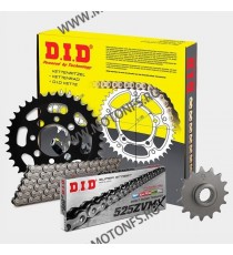 DID - kit lant Ducati 1098 2007-/1198 2009-, pinioane 15/38, lant 525ZVM-X-098 X-Ring 125-185 DID RACING CHAIN Kit Ducati 1,2...