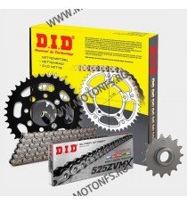 DID - kit lant Ducati 1098 2007-/1198 2009-, pinioane 15/38, lant 525ZVM-X-098 X-Ring 125-185 DID RACING CHAIN Kit Ducati 1,0...