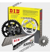 DID - kit lant Yamaha YZF-R6 - 2002, pinioane 16/48, lant 532ZLV-116 X-Ring 122-88 DID RACING CHAIN Kit Yamaha 1,133.80 1,020...