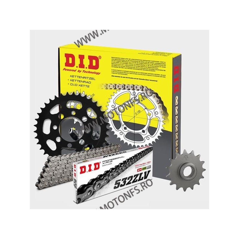 DID - kit lant Yamaha YZF-R6 2003- 2005, pinioane 16/48, lant 532ZLV-116 X-Ring 122-908 DID RACING CHAIN Kit Yamaha 1,139.80 ...