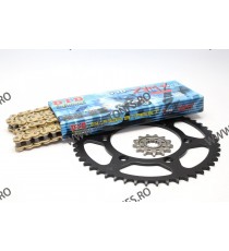 DID-205-193 - Kit de lant D.I.D + JT ZVM-X serie in gold color DID-205-193 DID-205-193 DID RACING CHAIN Kit Yamaha 1,012.80 9...
