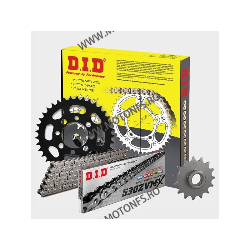 DID - kit lant Honda CB1100 2013-, pinioane 18/39 [L]ant 530ZVM-X-120 X-Ring 121-053 DID RACING CHAIN Kit Honda 893,00 lei 80...