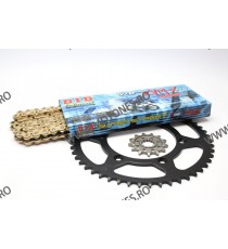 Kit de lant D.I.D + JT ZVM-X serie in gold color DID-201-098 DID-201-098 DID RACING CHAIN Kit Kawasaki 719,80 lei 647,82 lei ...