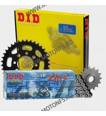 DID - kit lant Honda CB1100SF X-Eleven, pinioane 17/43, lant 530ZVM-X-110 X-Ring 121-946 / N DID RACING CHAIN Kit Honda 840,0...