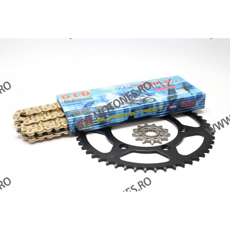 Kit de lant D.I.D + JT ZVM-X serie in gold color DID-205-094 DID-205-094 DID RACING CHAIN Kit Kawasaki 767,00 lei 690,30 lei ...