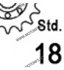 JT - Pinion (fata) JTF1184, 18 dinti - Triumph 865 2015- for Chain 520 105-462-18 JT Sprockets JT Sprockets Pinion 68,00 lei ...