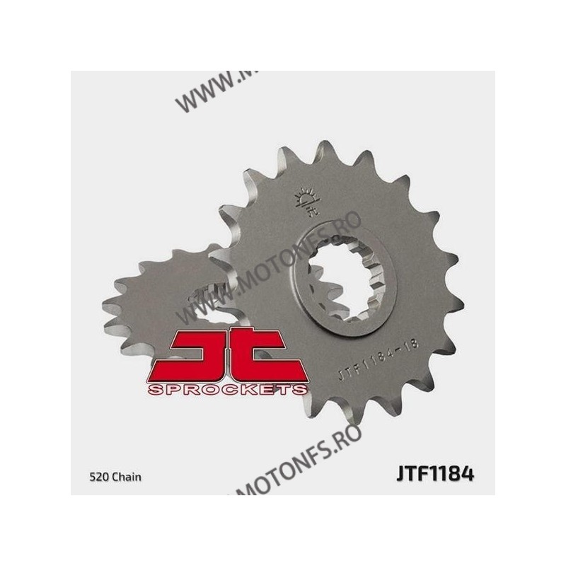 JT - Pinion (fata) JTF1184, 18 dinti - Triumph 865 2015- for Chain 520 105-462-18 JT Sprockets JT Sprockets Pinion 68,00 lei ...