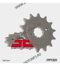 JT - Pinion (fata) JTF1321, 13 dinti - CBF250/XR250R Front sprocket 13T, for chain 520 101-442-13 / 726.41.95 JT Sprockets JT...