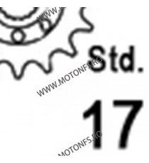 JT - Pinion (fata) JTF1332, 17 dinti - RVF750R-RC45 1995- Front sprocket 17T, for chain 525 101-566-17 / 726.42.11 JT Sprocke...