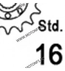 JT - Pinion (fata) JTF1370, 16 dinti - CBR900RR 1996-/600 1999-/VTR1000F 101-564-16 / 1jSpor JT Sprockets JT Sprockets Pinion...