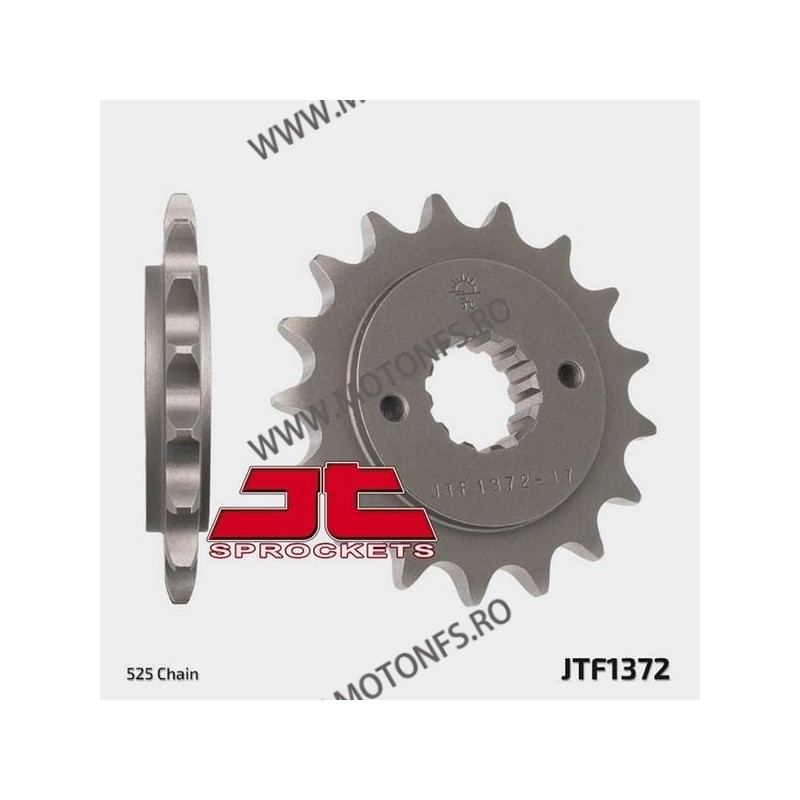 JT - Pinion (fata) JTF1372, 17 dinti - VT750C2 1997-/ VT750DC 2001- 101-555-17 JT Sprockets JT Sprockets Pinion 93,00 lei 93,...