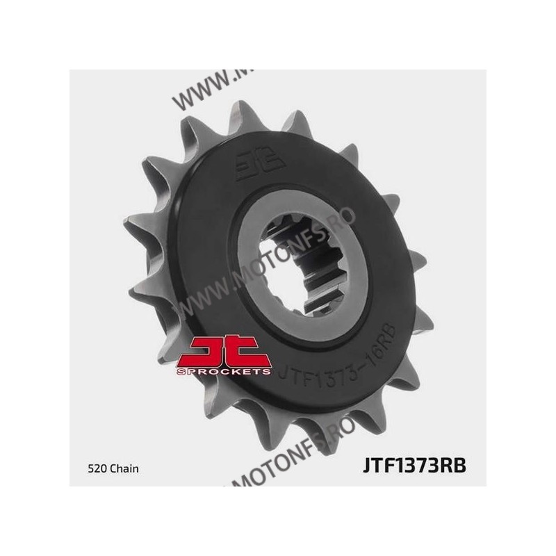 JT - Pinion (fata) JTF1373RB (garnitura cauciuc), 16 dinti - NC700S/NC700X/Integra 2012- 101-468-16-2 / 726.1373-16 JT Sprock...