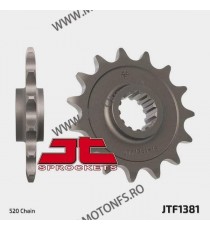 JT - Pinion (fata) JTF1381, 15 dinti - CB500F/X 2013- / CBR500R 2013- 101-460-15 / N JT Sprockets JT Sprockets Pinion 83,00 l...