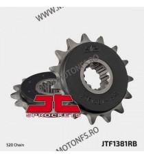 JT - Pinion (fata) JTF1381RB (garnitura cauciuc), 15 dinti - CB500F/X 2013- / CBR500R 2013- 101-460-15-2 / 726.1381-15 JT Spr...