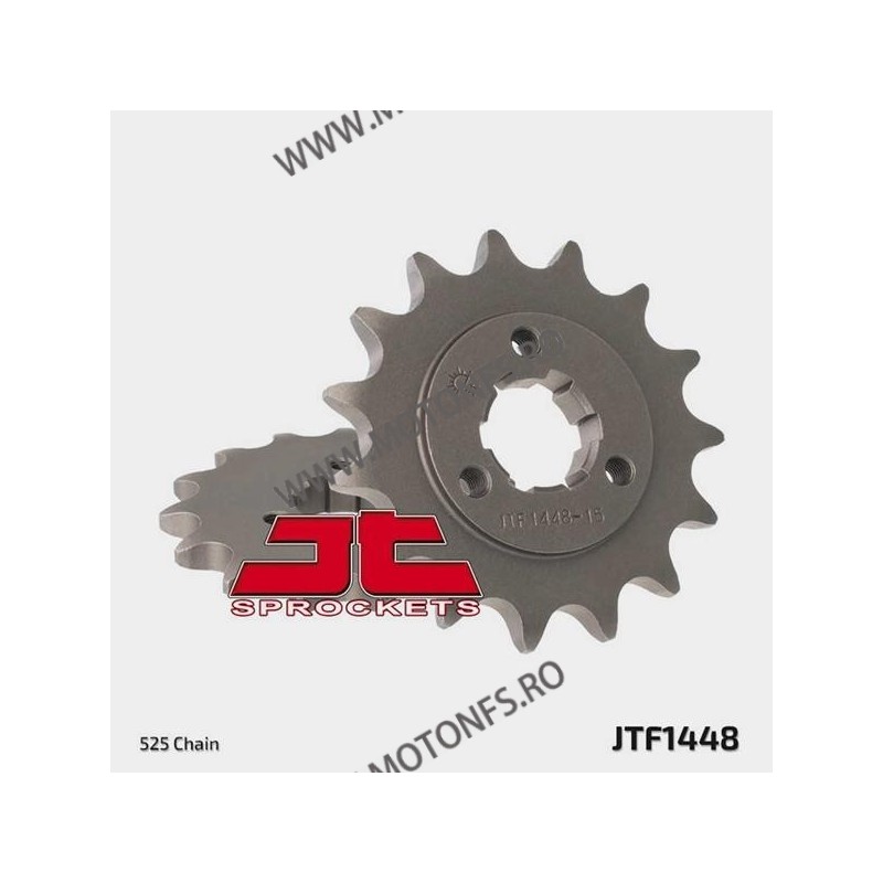 JT - Pinion (fata) JTF1448, 15 dinti - DR800/XF650/DR650SE Kette525 103-524-15 / 726.03.34 JT Sprockets JT Sprockets Pinion 7...