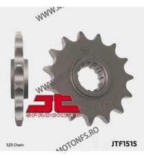 JT - Pinion (fata) JTF1515, 14 dinti - Daytona600/650, SpeedFour 104-561-14 / 726.34.29 JT Sprockets JT Sprockets Pinion 102,...