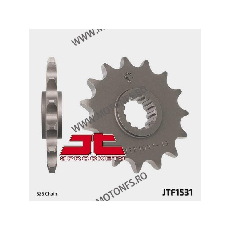 JT - Pinion (fata) JTF1531, 15 dinti - Zephyr 750 1995-1998 104-567-15 / 726.12.66 JT Sprockets JT Sprockets Pinion 84,00 lei...