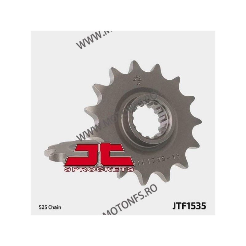 JT - Pinion (fata) JTF1535, 15 dinti - ZX-6R 1998-2002 Kette525 105-569-15 JT Sprockets JT Sprockets Pinion 93,00 lei 93,00 l...