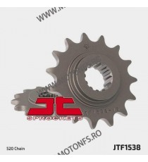 JT - Pinion (fata) JTF1538, 15 dinti - Z750 2004-/Z750S 2005- 104-465-15 j JT Sprockets JT Sprockets Pinion 102,00 lei 102,00...