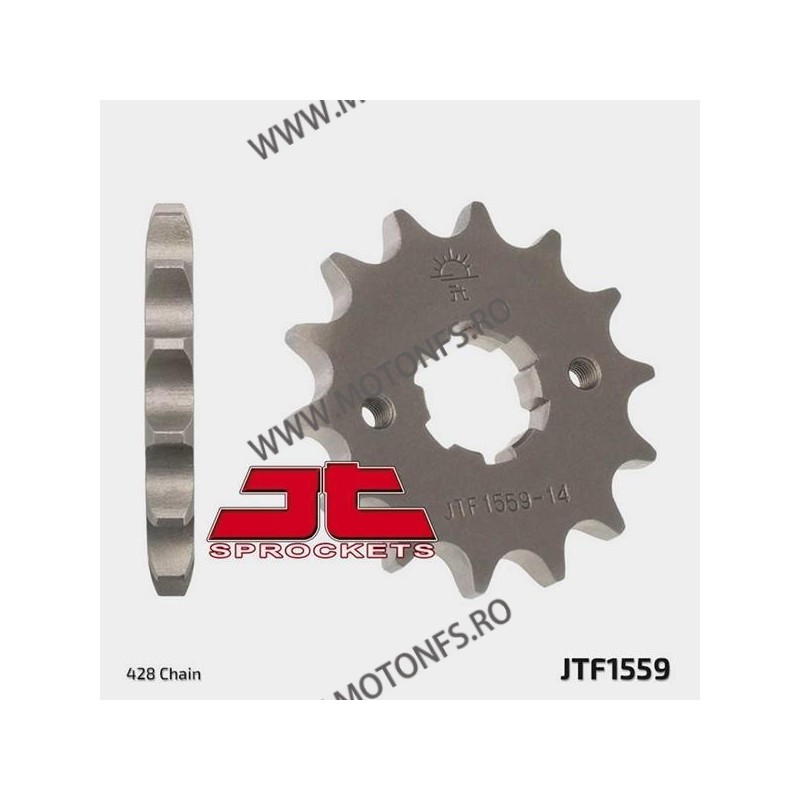 JT - Pinion (fata) JTF1559, 14 dinti - TW125 1999-/ TW200 1989- 102-331-14 / 726.34.86 JT Sprockets JT Sprockets Pinion 29,00...