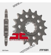 JT - Pinion (fata) JTF1591, 16 dinti - TDM900/MT-07/MT-09/FZ8 102-567-16 JT Sprockets JT Sprockets Pinion 68,00 lei 68,00 lei...