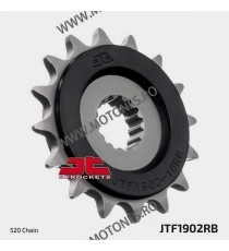 JT - Pinion (fata) JTF1902RB (garnitura cauciuc), 15 dinti - KTM 620SC/LC4 660 Rubber cushioned for damping noise 105-412-15-...