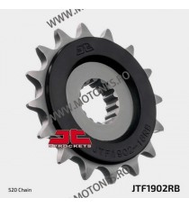 JT - Pinion (fata) JTF1902RB (garnitura cauciuc), 16 dinti - KTM 620EGSE/LSE 625SXC 640LC4 Rubber cushioned for damping noise...