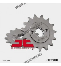 JT - Pinion (fata) JTF1908, 14 dinti - KTM Duke 390 2013- 105-431-14 / 726.1908.14 JT Sprockets JT Sprockets Pinion 59,00 lei...