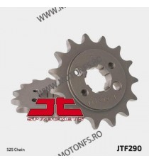 JT - Pinion (fata) JTF290, 15 dinti - XBR500 1985-1986 101-537-15 / 726.20.90 JT Sprockets JT Sprockets Pinion 73,00 lei 73,0...