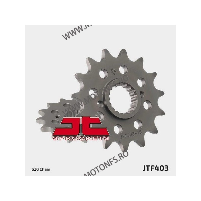 JT - Pinion (fata) JTF403, 15 dinti - BMW G450X 105-405-15 / 726.403-15 JT Sprockets JT Sprockets Pinion 68,00 lei 68,00 lei ...