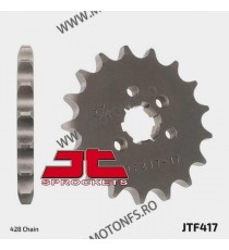 JT - Pinion (fata) JTF417, 14 dinti - KMX125 1986-/RM80/RM85/YZ80 104-324-14 / 726.98.48 JT Sprockets JT Sprockets Pinion 25,...