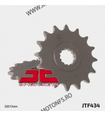 JT - Pinion (fata) JTF434, 15 dinti - GN250/GZ250/DR500/SP400/370 103-462-15 / 726.26.52 JT Sprockets JT Sprockets Pinion 59,...