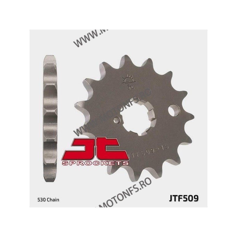 JT - Pinion (fata) JTF509, 15 dinti - Z440LTD/Z400 2Zyl. 104-622-15 / 726.22.23 JT Sprockets JT Sprockets Pinion 61,00 lei 61...