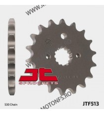 JT - Pinion (fata) JTF513, 16 dinti - ZXR750/VN800/ZX-9R/Raptor1000 105-665-16 JT Sprockets JT Sprockets Pinion 49,00 lei 49,...