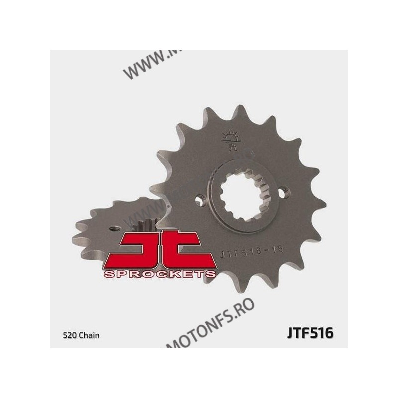 JT - Pinion (fata) JTF516, 14 dinti - EL250 1991- 104-464-14 / 726.46.90 JT Sprockets JT Sprockets Pinion 72,00 lei 72,00 lei...