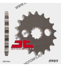 JT - Pinion (fata) JTF517, 17 dinti - GPZ900R/ZZR1100/1200/1400 104-655-17 JT Sprockets JT Sprockets Pinion 59,00 lei 59,00 l...