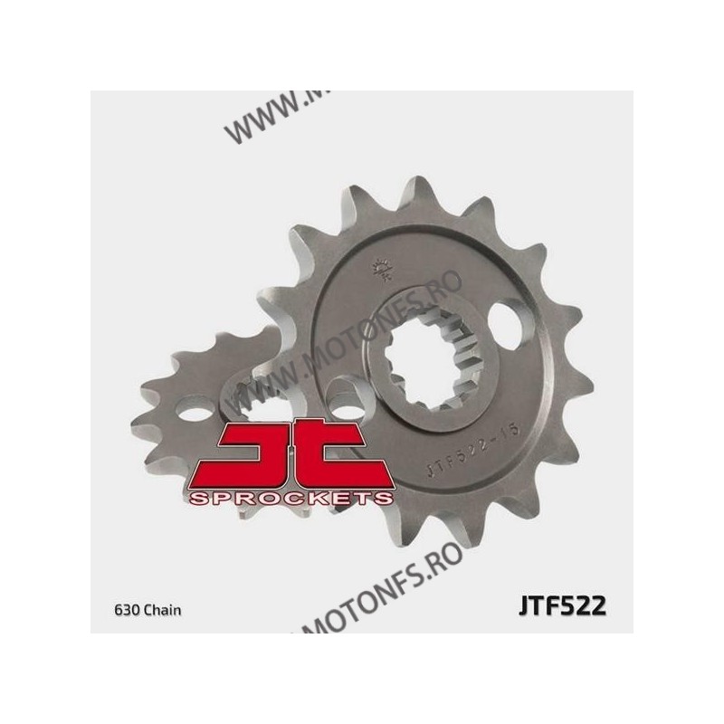 JT - Pinion (fata) JTF522, 15 dinti - Z1000J/R GPZ1100/Z1100R1 104-856-15 / 726.25.20 JT Sprockets JT Sprockets Pinion 117,00...